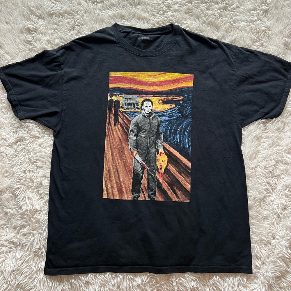 Halloween Michael Myers Graphic Shirt
